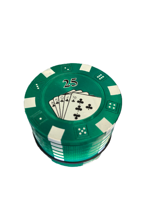 Poker grinder green 3pc