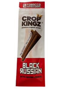 Black Russian - Crop kingz hemp wraps self sealing